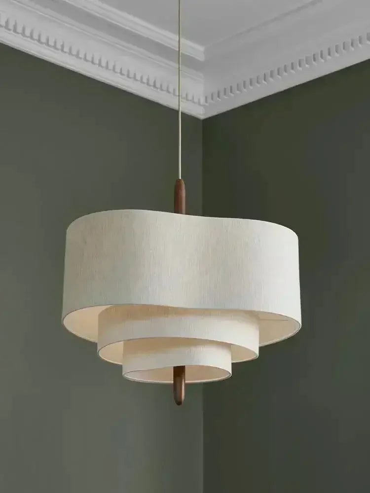 Adrianne LED Japanese Cloth Pendant Light - Refined Maison®
