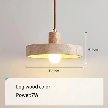 Round Emilia Pendant Light with E27 Bulb - Refined Maison®