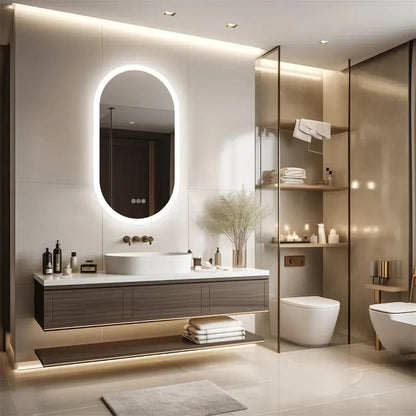 Gail LED Backlit Vanity Mirror - Touch Sensor Refined Maison®