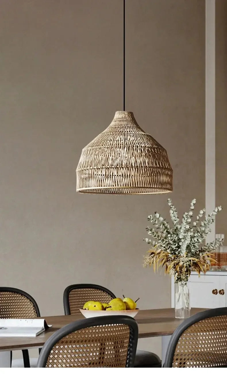 Basket Rattan Pendant Light - Refined Maison®