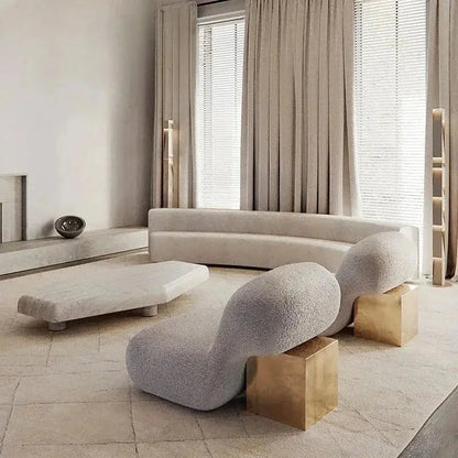 Zeita Lounge Chair Nisu Home