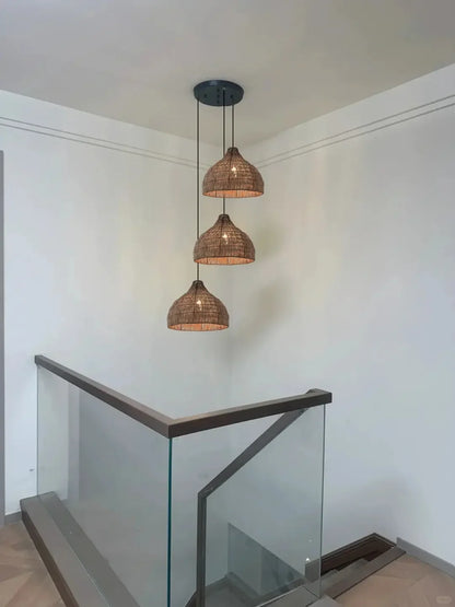 Basket Rattan Pendant Light - Refined Maison®