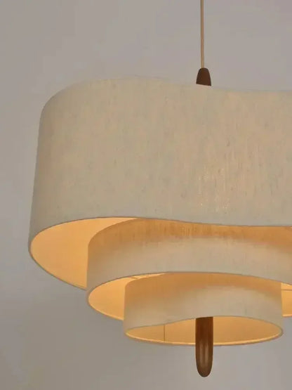 Adrianne LED Japanese Cloth Pendant Light - Refined Maison®