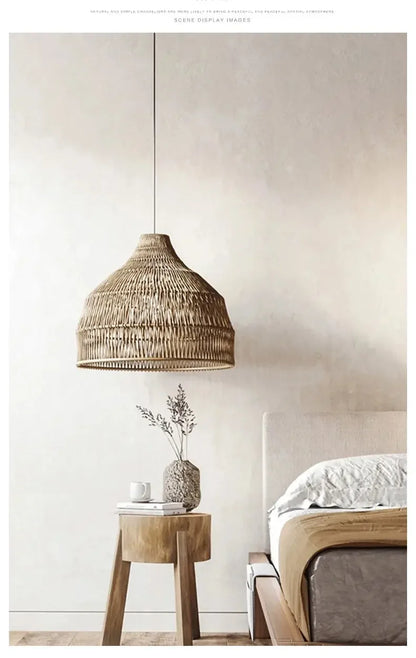 Basket Rattan Pendant Light - Refined Maison®