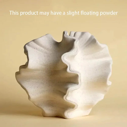 Shell Art Ceramic Vase Refined Maison®