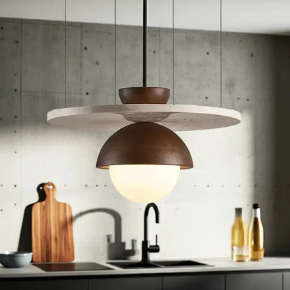 Astrid Walnut Pendant Light Refined Maison®