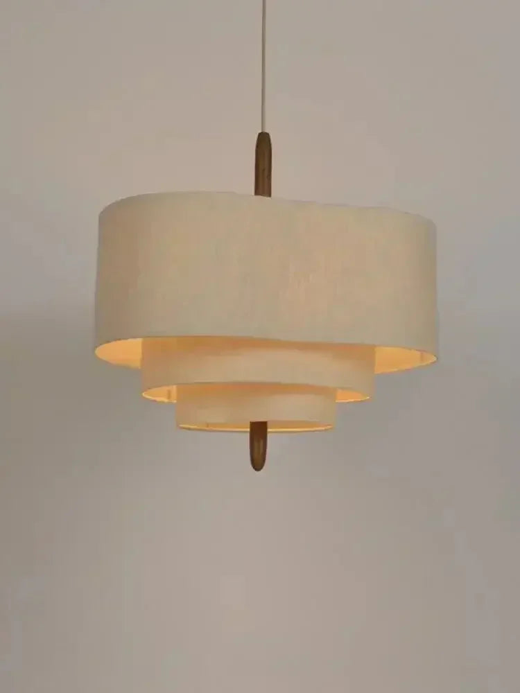Adrianne LED Japanese Cloth Pendant Light - Refined Maison®