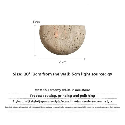 Ceropegia Stone Contemporary Wall Lamp Refined Maison®