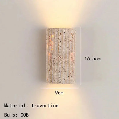 Calisto Luxury Stone Wall Light for Living Spaces Refined Maison®