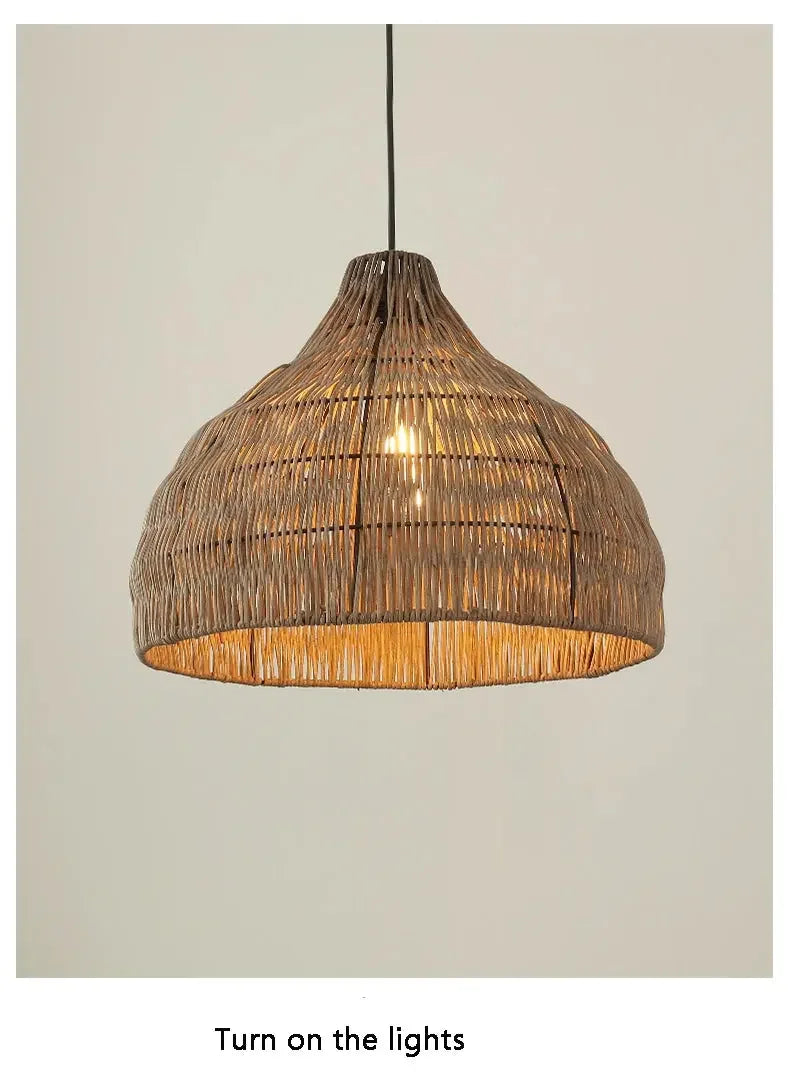 Basket Rattan Pendant Light - Refined Maison®