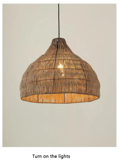 Basket Rattan Pendant Light - Refined Maison®