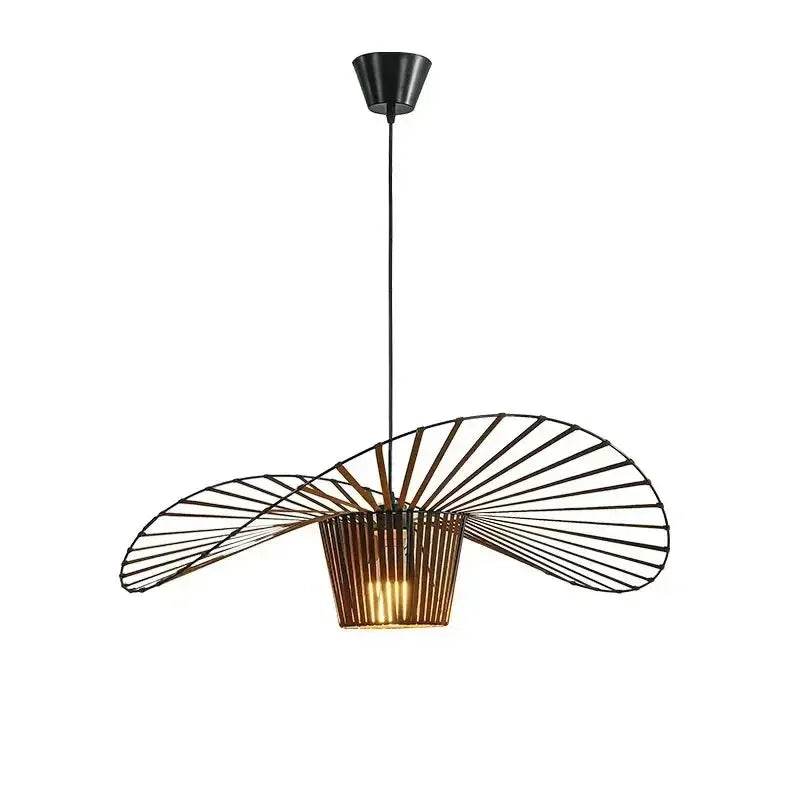 Hattie Straw Hat Pendant Light Refined Maison®