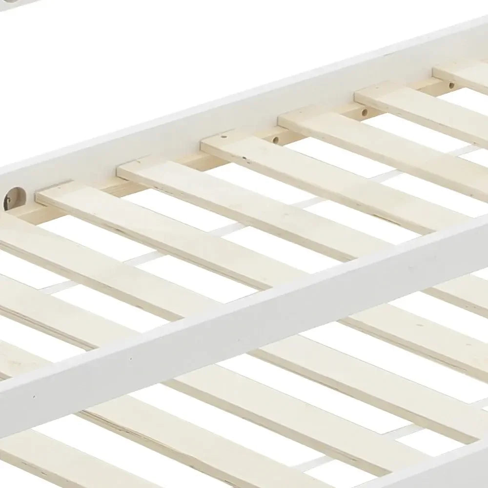 Aylin House Bed Frame with Safety Fence - Refined Maison®