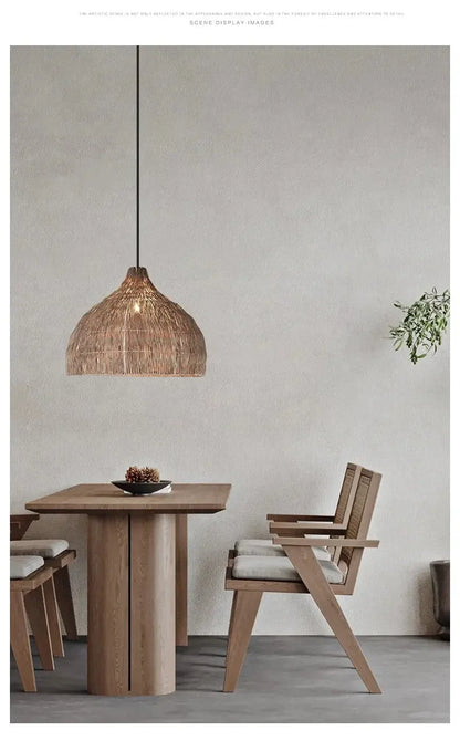 Basket Rattan Pendant Light - Refined Maison®