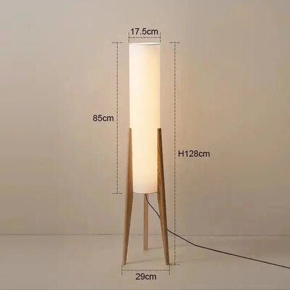 Nordic Retro Wood Floor Lamp - Refined Maison®