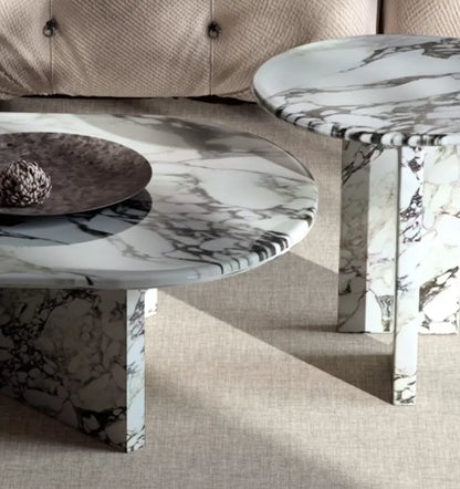 Goliah Coffee Table Set, Marble DC Concept