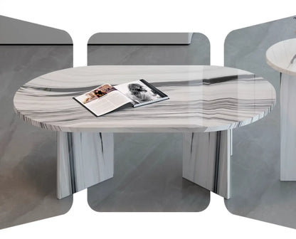 Goliah Coffee Table Set, Marble DC Concept