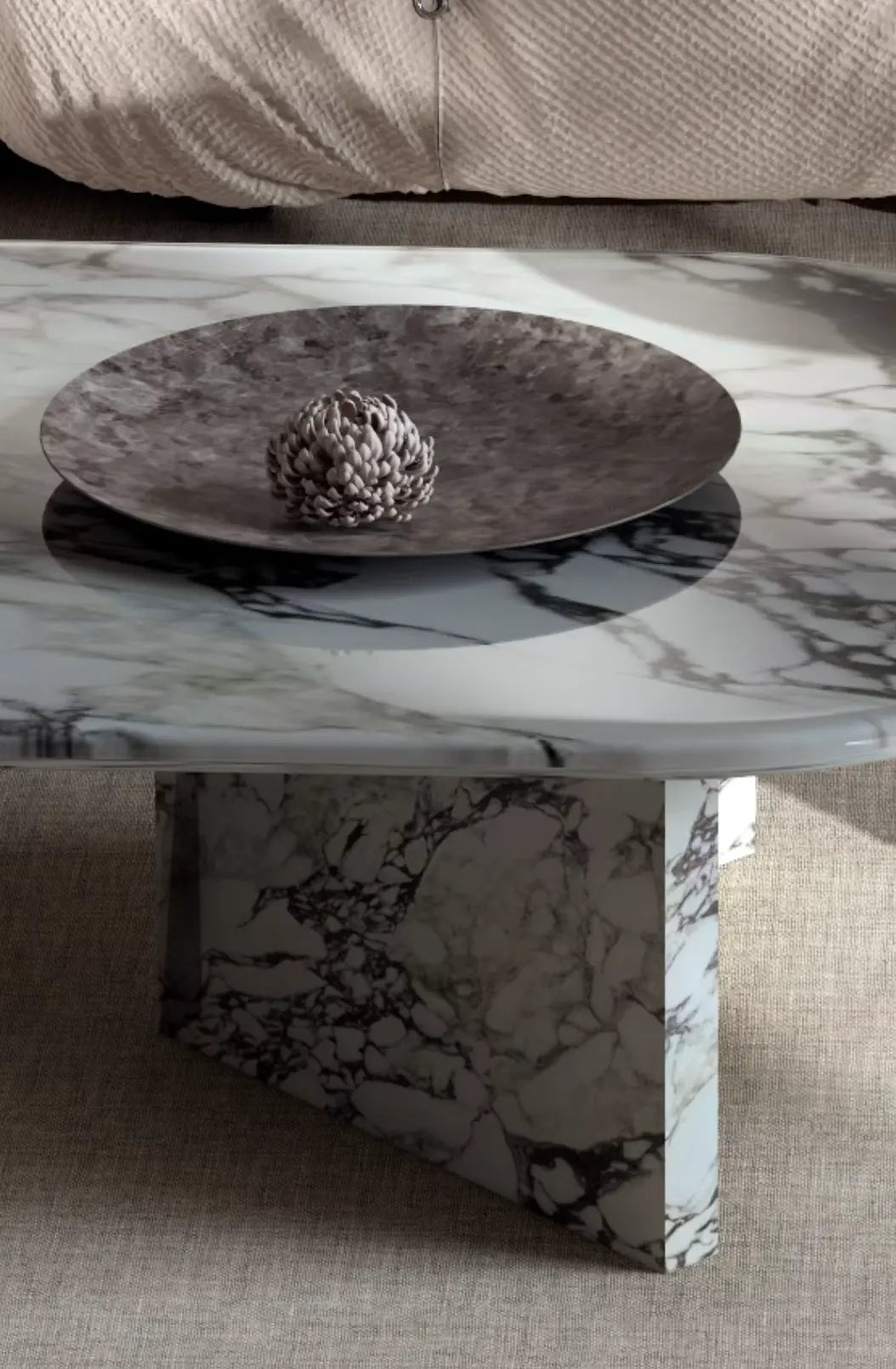 Goliah Coffee Table Set, Marble DC Concept