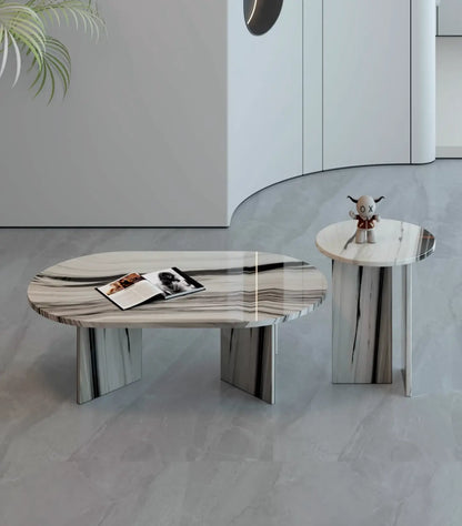 Goliah Coffee Table Set, Marble DC Concept