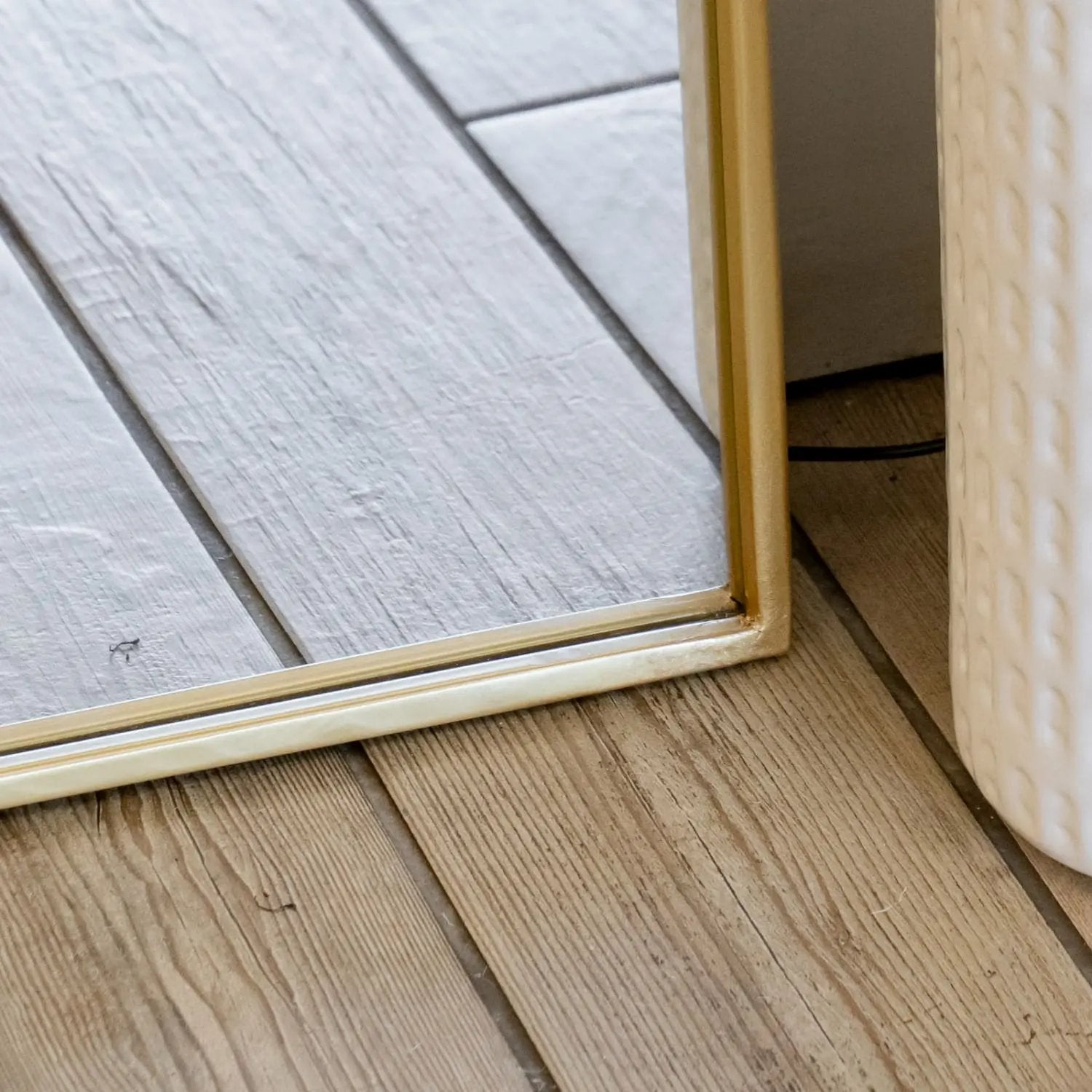 Akiko - Full Length Gold Metal Arched Mirror - 180cm x 105cm Jōbū Home